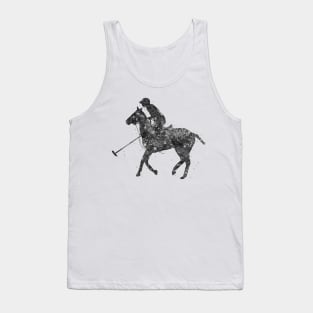 Polo rider black and white Tank Top